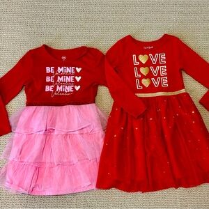 Valentine dresses 5T